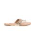 Olivia Miller Gold Flip Flops Size 8 - photo 1
