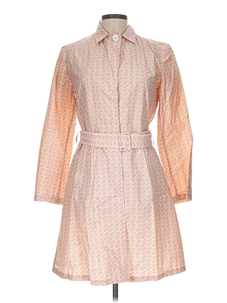 Pre-owned Assorted Brands Trenchcoat In Pink