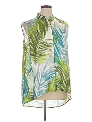 Lafayette 148 New York Sleeveless Silk Top (view 1)