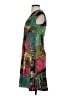 Nine West Graphic Teal Cocktail Dress Size 2 - photo 5