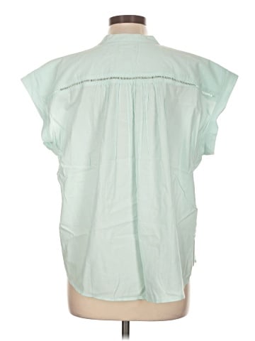 Lands' End Short Sleeve Blouse (view 2)