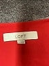 Ann Taylor LOFT 100% Polyester Red Long Sleeve Blouse Size S - photo 7