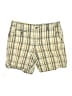 Faded Glory Plaid Yellow Shorts Size 6 - photo 1