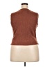 Shein Brown Sleeveless Blouse Size 4XL - photo 2