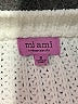 Mi ami 100% Polyester Color Block White Pullover Sweater Size S - photo 4