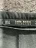 Zara Basic 100% Polyester Solid Black Casual Pants Size S - photo 7