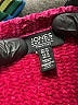 Jones New York Signature 100% Polyester Tweed Burgundy Pullover Sweater Size 1X - photo 4