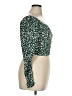 Elodie Green Long Sleeve Top Size L - photo 4