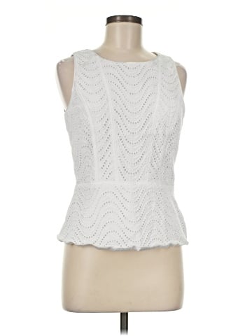 White House Black Market Sleeveless Blouse (view 1)