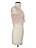 If It Were Me 100% Polyester Tan Tank Top Size S - photo 4