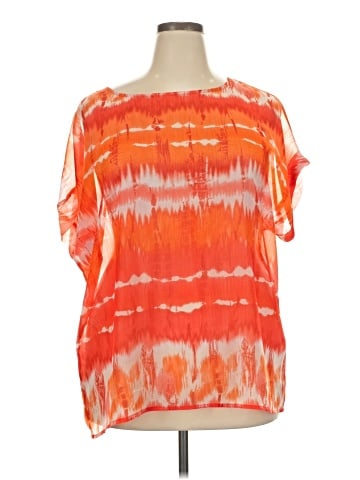 DressBarn Short Sleeve Blouse (view 1)