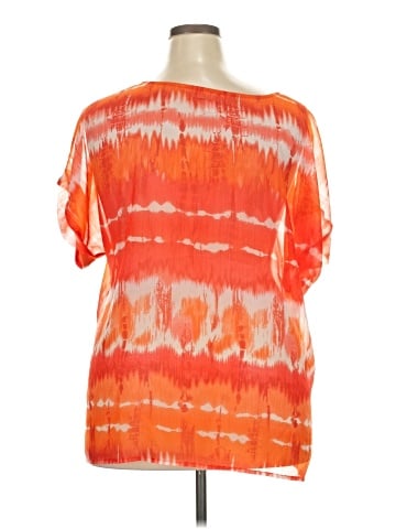 DressBarn Short Sleeve Blouse (view 2)