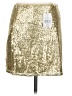 Walter Baker 100% Polyester Metallic Gold Formal Skirt Size 2 - photo 2