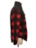 Columbia 100% Polyester Plaid Red Fleece Size S - photo 4