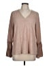 Knox Rose Tan Long Sleeve Blouse Size L - photo 1