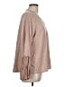 Knox Rose Tan Long Sleeve Blouse Size L - photo 4