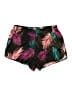 Xersion 100% Polyester Tropical Black Shorts Size L - photo 1