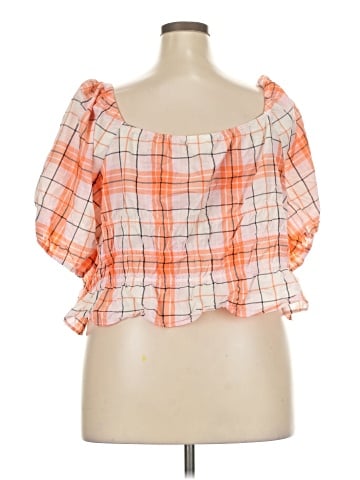 ABound Short Sleeve Blouse (view 2)