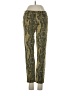 Current/Elliott Animal Print Green Jeans Size 23 waist - photo 1