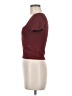 Unbranded Burgundy Short Sleeve Top Size M - photo 5