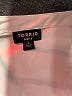 Torrid 100% Polyester Stripes Ivory 3/4 Sleeve Blouse Size 3X Plus (3) - photo 7