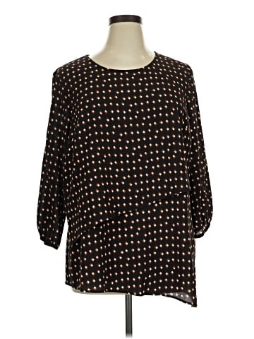 Apt. 9 3/4 Sleeve Blouse (view 1)