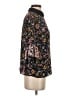 CeCe 100% Polyester Floral Black 3/4 Sleeve Blouse Size XS - photo 4