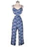 Aerie Paisley Blue Jumpsuit Size S - photo 1