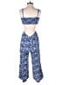 Aerie Paisley Blue Jumpsuit Size S - photo 2