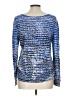 Zozo Metallic Blue Pullover Sweater Size L - photo 2