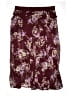 Torrid 100% Polyester Floral Burgundy Skort Size 2X Plus (2) - photo 2