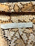 Sunny Leigh 100% Polyester Animal Print Gold 3/4 Sleeve Blouse Size L - photo 7