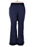 Lane Bryant Solid Blue Dress Pants Size 28 - photo 1