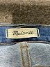 Madewell Color Block Blue Jeans Size 26 waist - photo 7