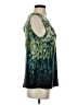 Axcess 100% Polyester Green Sleeveless Blouse Size S - photo 4