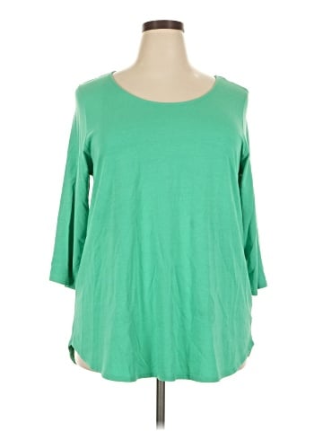 Tahari 3/4 Sleeve T-Shirt (view 1)