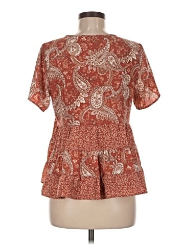 Paper Crane Short Sleeve Blouse (view 2)