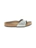Birkenstock Silver Sandals Size EU 39 1/2 - photo 1