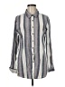 BKE Stripes Gray Long Sleeve Button-Down Shirt Size 8 - photo 1