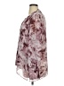 Jennifer Lopez 100% Polyester Burgundy 3/4 Sleeve Blouse Size XL - photo 5