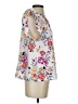 THML 100% Polyester Floral White Sleeveless Blouse Size XS - photo 4