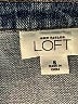 Ann Taylor LOFT Blue Denim Jacket Size 6 - photo 6