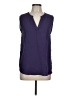 Papermoon 100% Polyester Purple Sleeveless Blouse Size L - photo 1