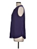 Papermoon 100% Polyester Purple Sleeveless Blouse Size L - photo 5