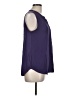 Papermoon 100% Polyester Purple Sleeveless Blouse Size L - photo 4