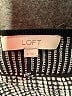 Ann Taylor LOFT 100% Cotton Houndstooth Gray Pullover Sweater Size S - photo 7