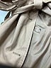 Via Spiga 100% Polyester Tan Trenchcoat Size S - photo 4