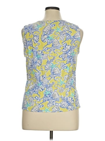 Caribbean Joe Sleeveless Blouse (view 2)