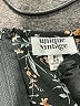 Unique Vintage 100% Polyester Paisley Black Casual Dress Size 8 - photo 7