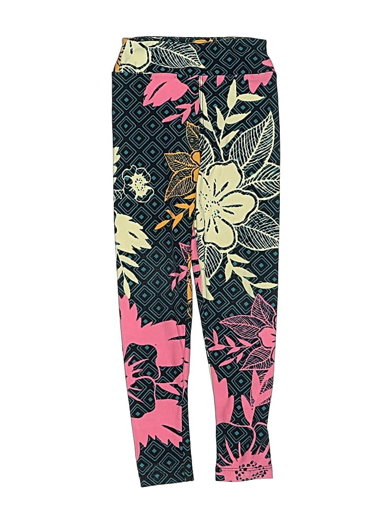 Pre-owned Lularoe Kids' Leggings In Pink